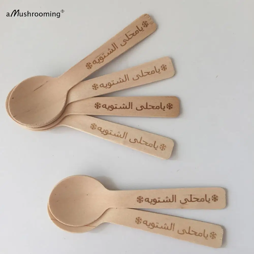 Ложки Искусственные под заказ искусственные с персонализированным текстом для