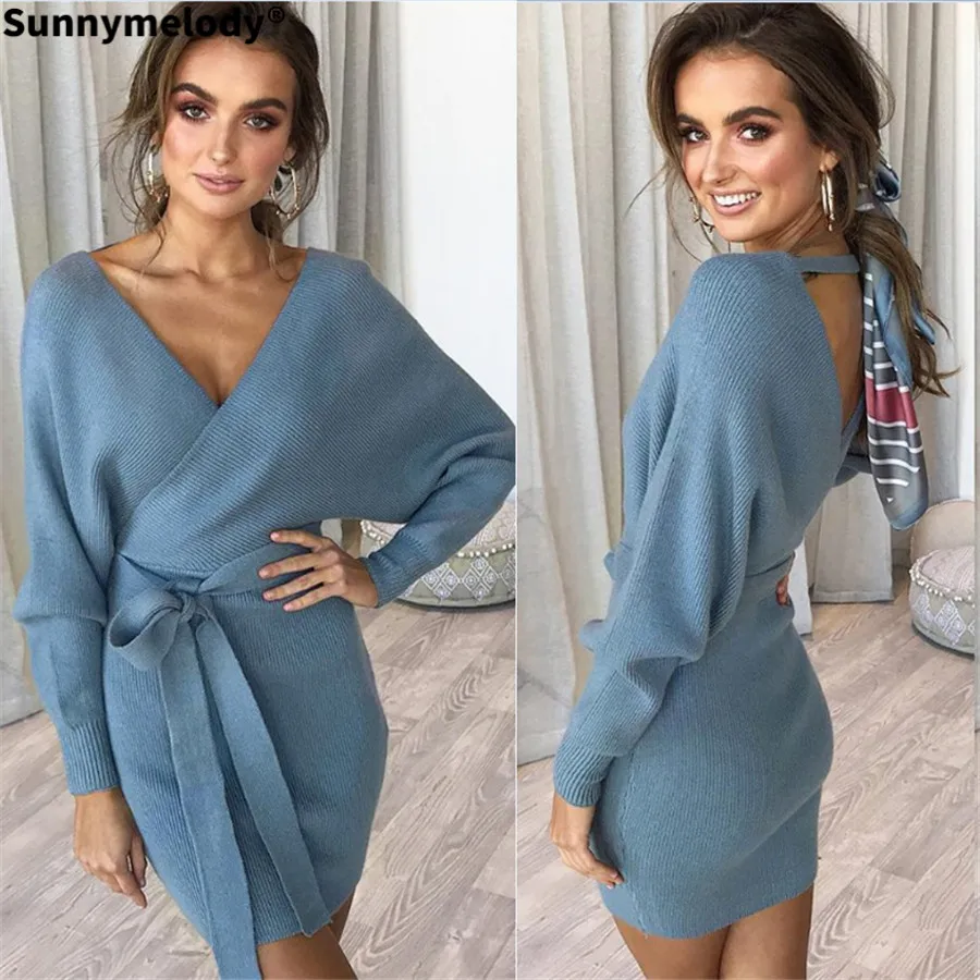 2020 для женщин средней длины со свободным поясом удобный теплый зимний свитер