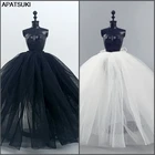 Модная Нижняя юбка для куклы Барби, комбинезон, подъюбник для свадебного платья, одежда 16, аксессуары для кукольного домика, детская игрушка сделай сам