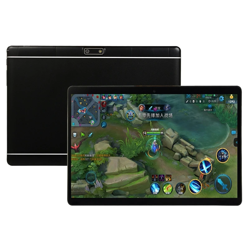 Планшет с 10 1-дюймовым дисплеем восьмиядерным процессором MT6580 ОЗУ 1 ГБ ПЗУ 16 двумя