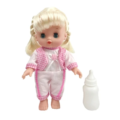 Bebes reborn mini baby dolls 26 см мигание глаз пение bebe живая кукла модель виниловые