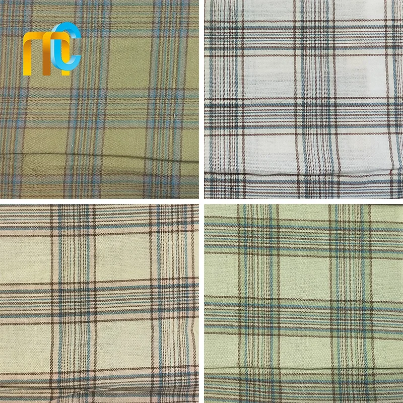 

50cm*145cm 100% Cotton Plaid Fabric For Shirt / Skirt / Outwear / DIY Patchwork A062-A070