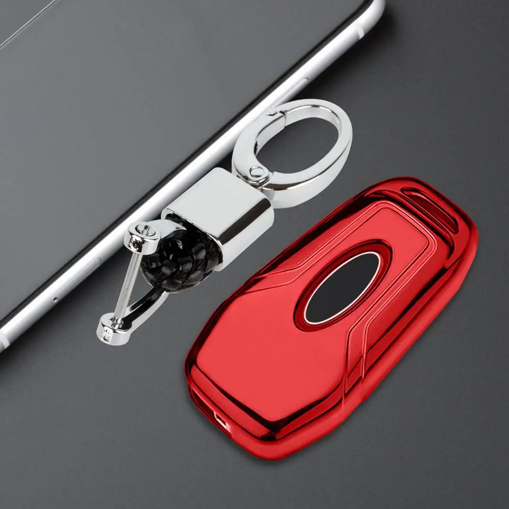 1 чехол для автомобильного ключа из ТПУ брелка защитный ключей удаленный смарт