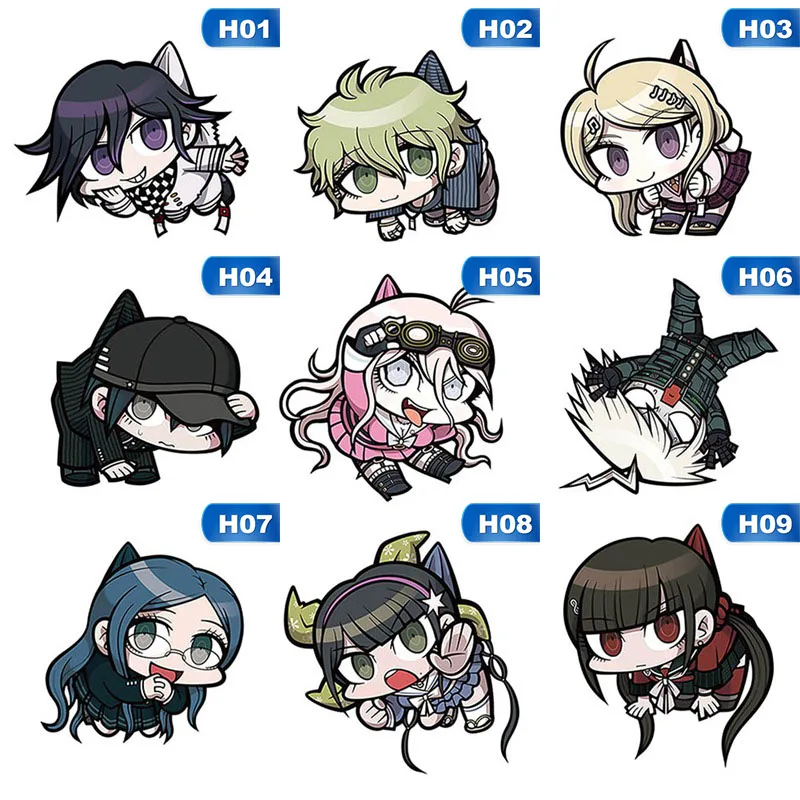 Брелок для ключей из аниме данганронпа V3 акриловый двухсторонний