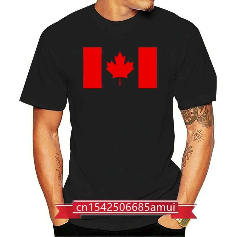 

CANADA FLAG T SHIRT TEE MENS T Shirt Men Black Short Sleeve Cotton Hip Hop T-Shirt Print Tee Shirts Fashion Men Top Tee
