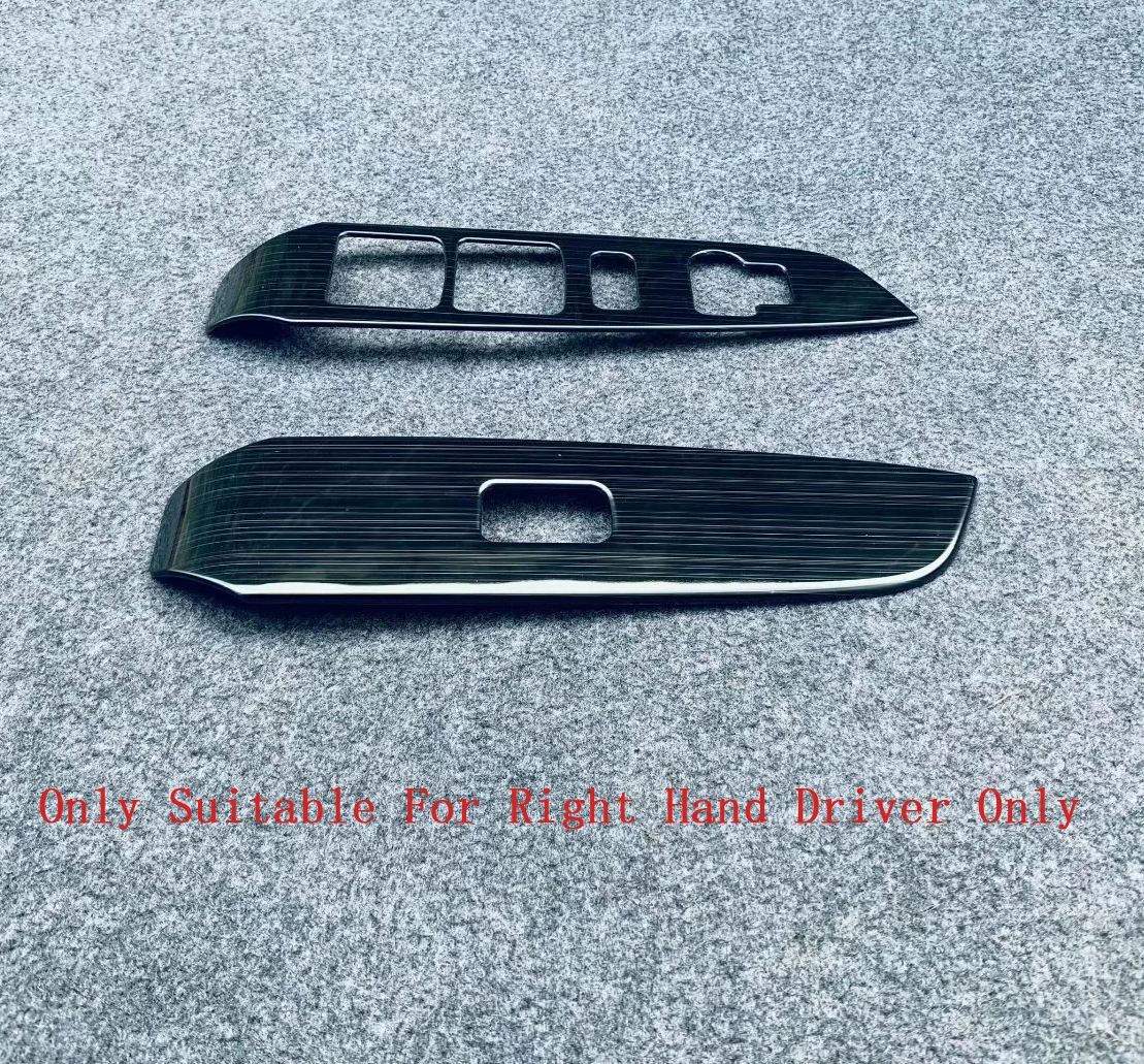 

For Suzuki Solio 2021 2022 Stainless Steel Door Window Lift Switch Button Cover Trim Car Interior Accessories RHD