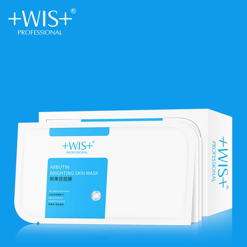 Маска WIS арбутин для осветления кожи увлажняющая Успокаивающая отбеливающая