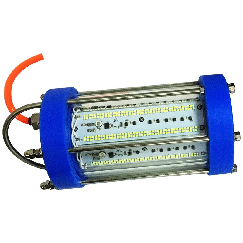 AC220V dimmering 1000W Зеленый светодиод Рыбная ловля светильник liksea водонепроницаемый
