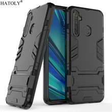 For OPPO Realme 5 Pro Case Silicone Robot Armor Shell PC TPU Back Phone Cover for Realme 5 Pro Protective Case for Realme 5 Pro