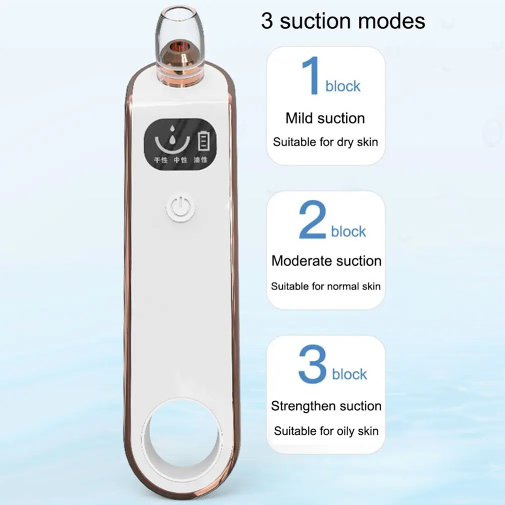 Портативное средство для удаления угрей лица глубокое Удаление пор прыщей