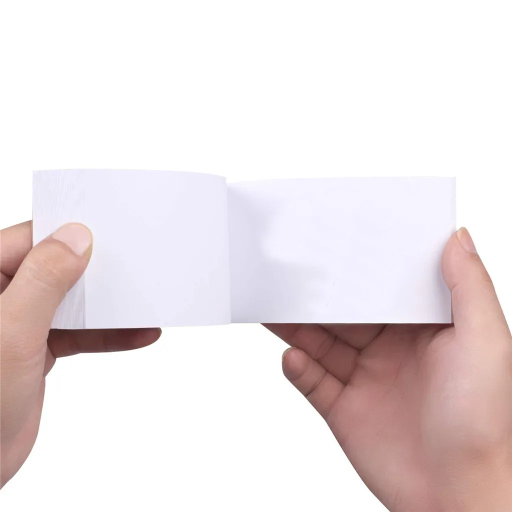 Пустой чехол-книжка бумага с отверстиями 240 листов Flipbook анимация бумажные детей