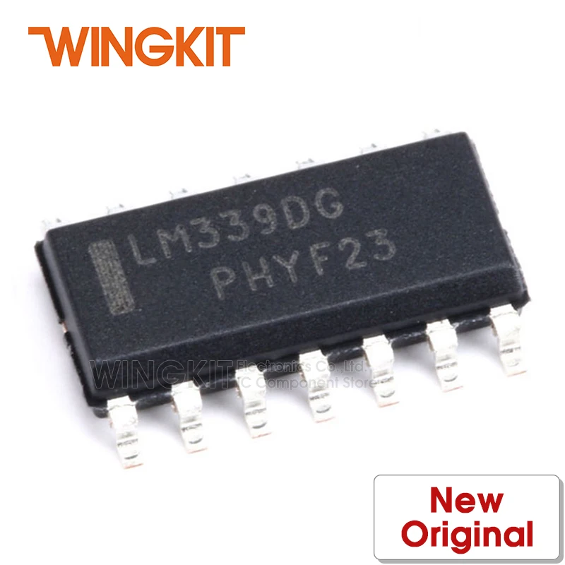 10 шт. LM339DR2G SOIC14 LM339DR LM339D LM339 / LM339DG SOIC 14 один поставка Quad компаратора|Аксессуары для