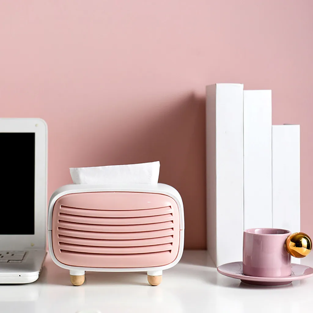 Шикарная коробка для салфеток контейнер картонная с древесным углем дома