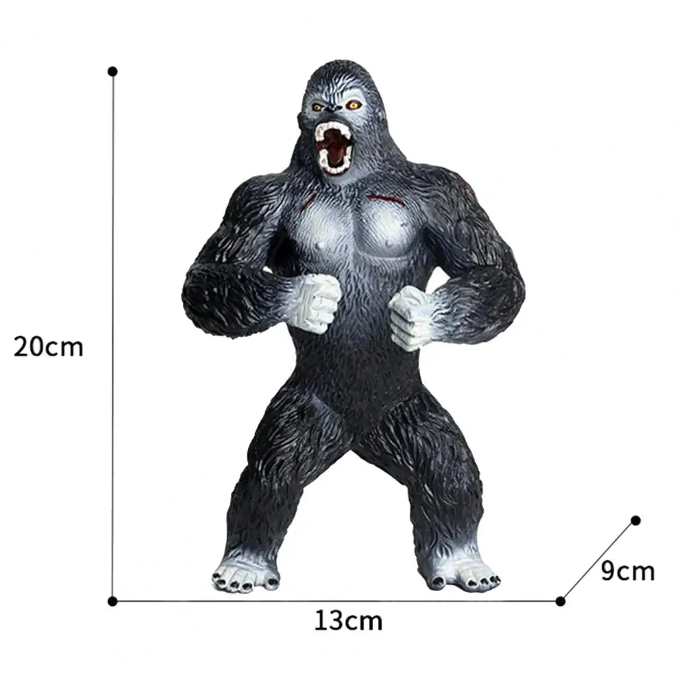 

Orangutan Model Simulation Solid Plastic Children Animal Mold Toy for Ornament Cute Doll Model For Office Home Decoration Model