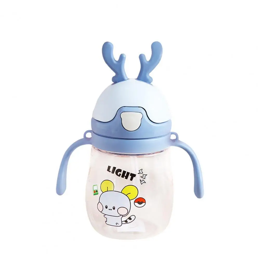 

370ML Sippy Cup Double-handle Spill Proof Portable Baby Learner Cup for Newborns