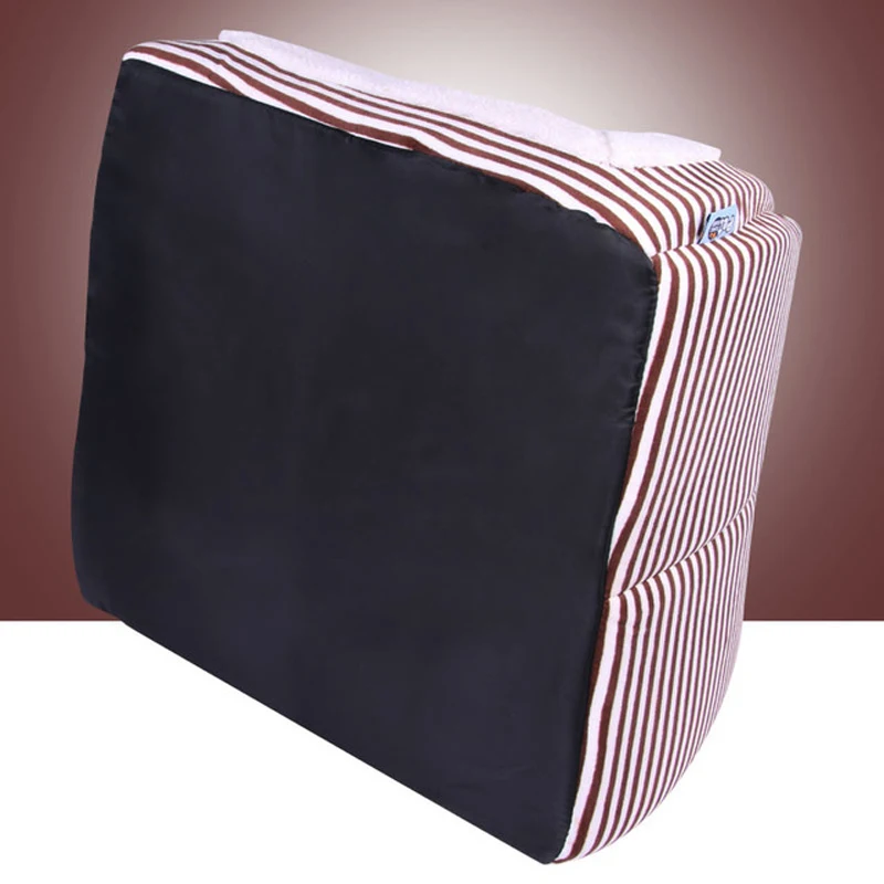 

Classical Stripe Pet Kennel Teddy Mongolian Yurts Cats Nest Crystal velvet Tent For Small Dogs Cat Washable Pet Sleeping Mat Bed