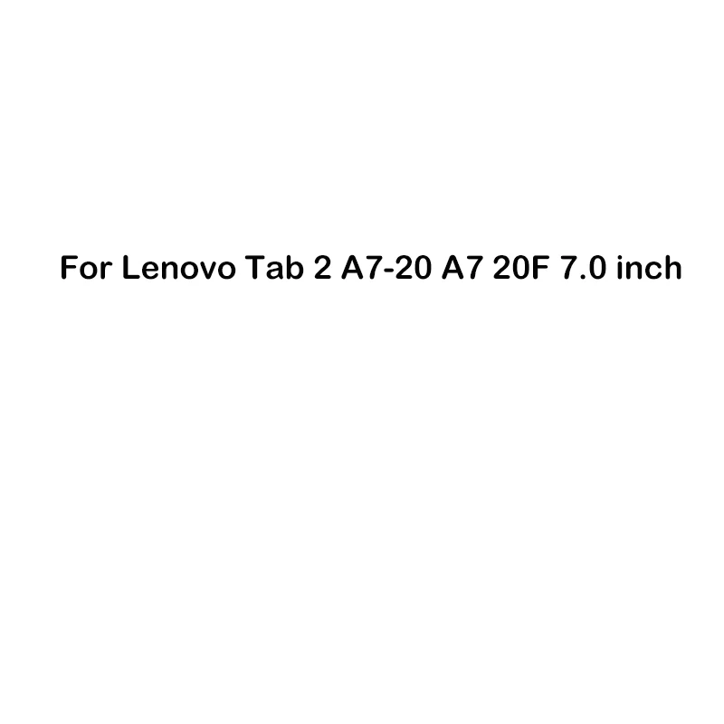 Lenovo Tab 2 A7-20F Прозрачный мягкий планшетный чехол для lenovo Tab P10 E10 E7 E8 M10 силиконовый чехол ТПУ задняя крышка lenovo Tab 2 3, 7, 8, 4 10 плюс X104 X605 X705 - Цвет: Lenovo Tab 2 A7-20F