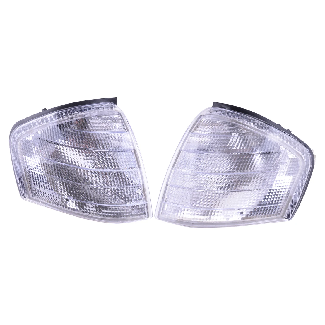 

1 пара автомобильных прозрачных угловых указателей поворота, фар 2028261143 2028261243 подходит для Mercedes Benz C Class W202 1994 1995 1996 1997-2000