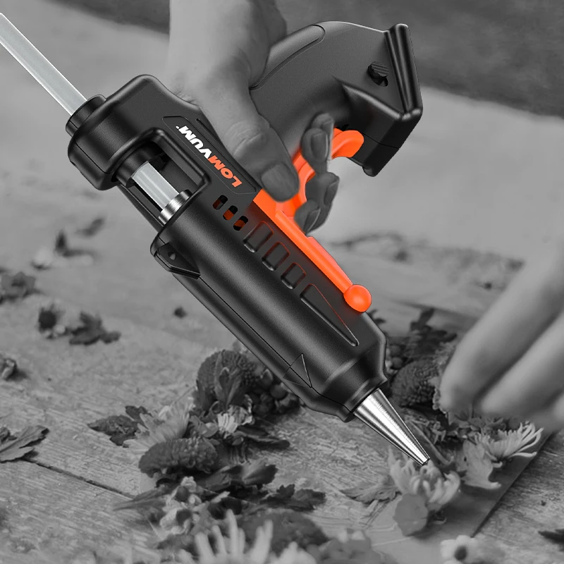 Клеевой пистолет LOMVUM USB с клеевым стержнем 4 2 в литиевый клеевой для детей