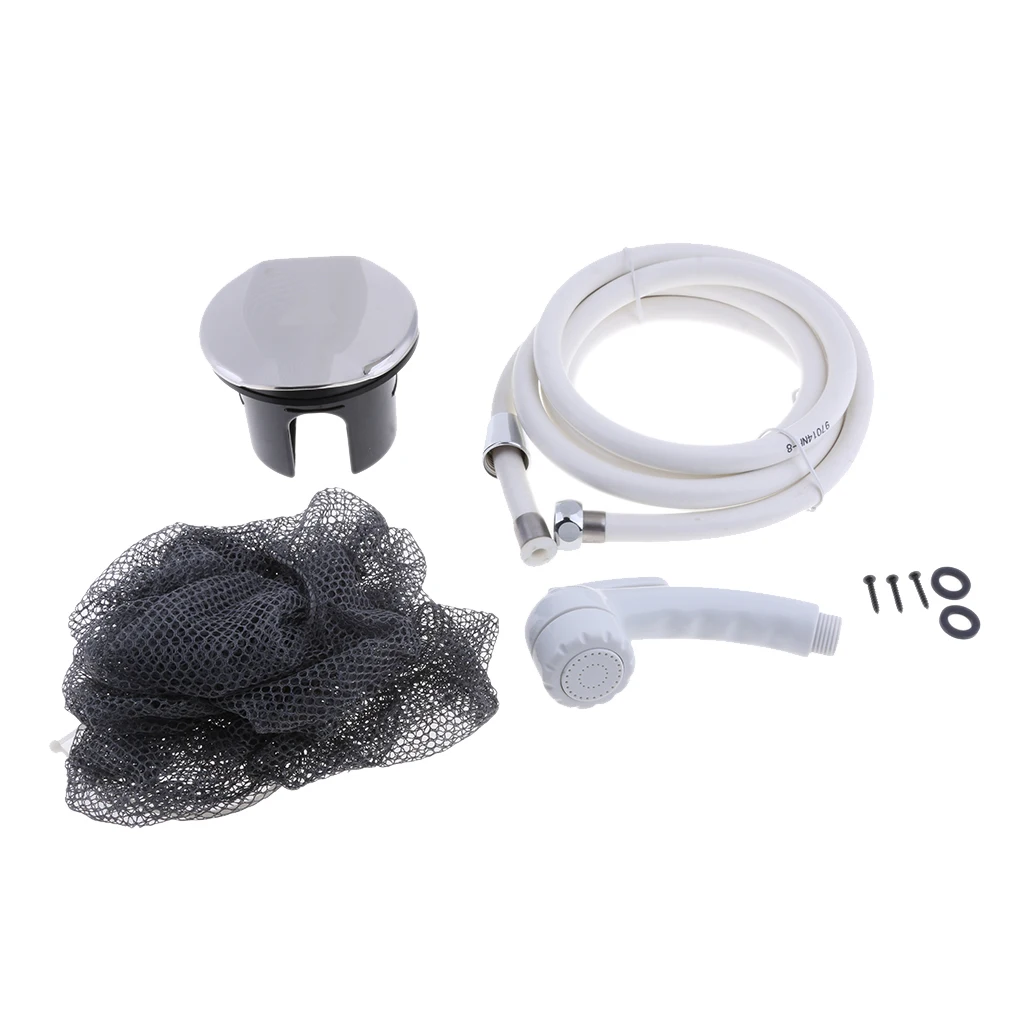 Лодочный морской душ с нейлоновым шлангом и белым распылителем | Автомобили