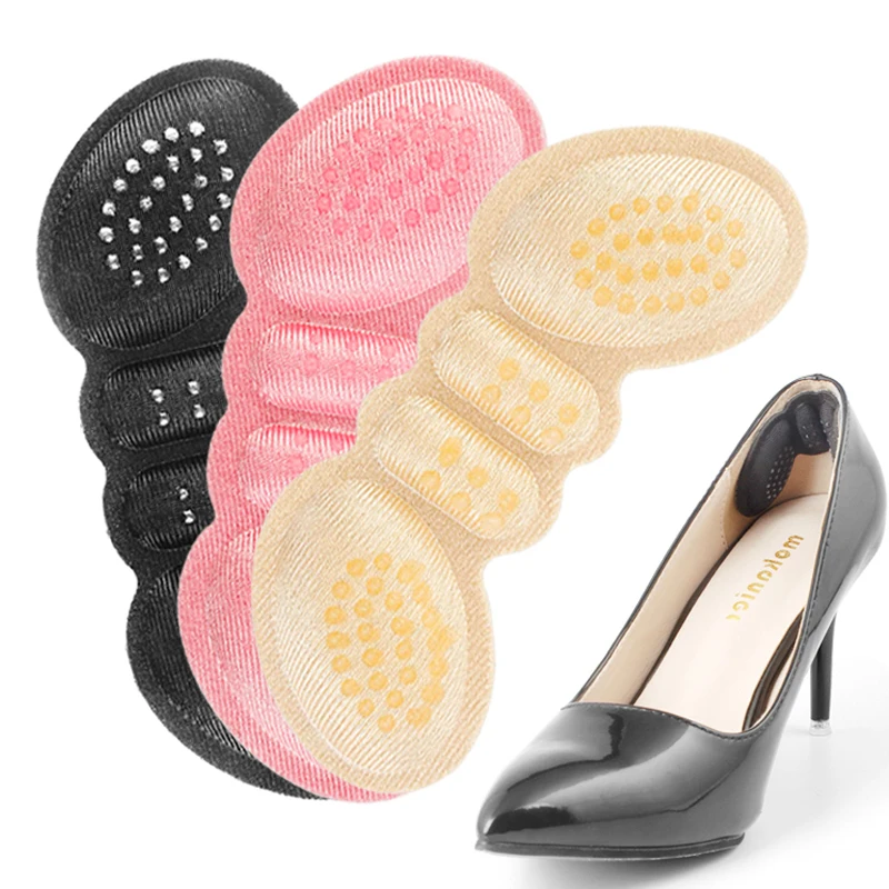 

Ladies Free From The Trouble of Grinding Feet Soft Foam Insoles High Heels Insoles Analgesic Foot Care Tools Heel Stickers