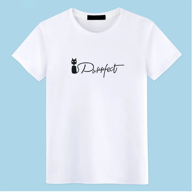 Футболка женская свободного покроя с коротким рукавом и круглым вырезом |