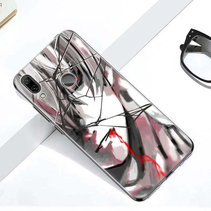 Силиконовый чехол с аниме Токио Гуль канеки Кен для Huawei Mate 30 20 10 Lite Pro Y9 Y7 Y6 Prime Y5 2019