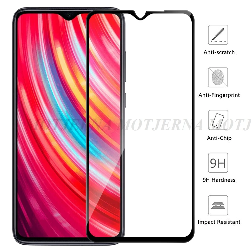 Защитное стекло 9H для Xiaomi Redmi Note 8T 8 Pro 8A закаленное Huawei Nova 5T 6 SE 5i защитная пленка |