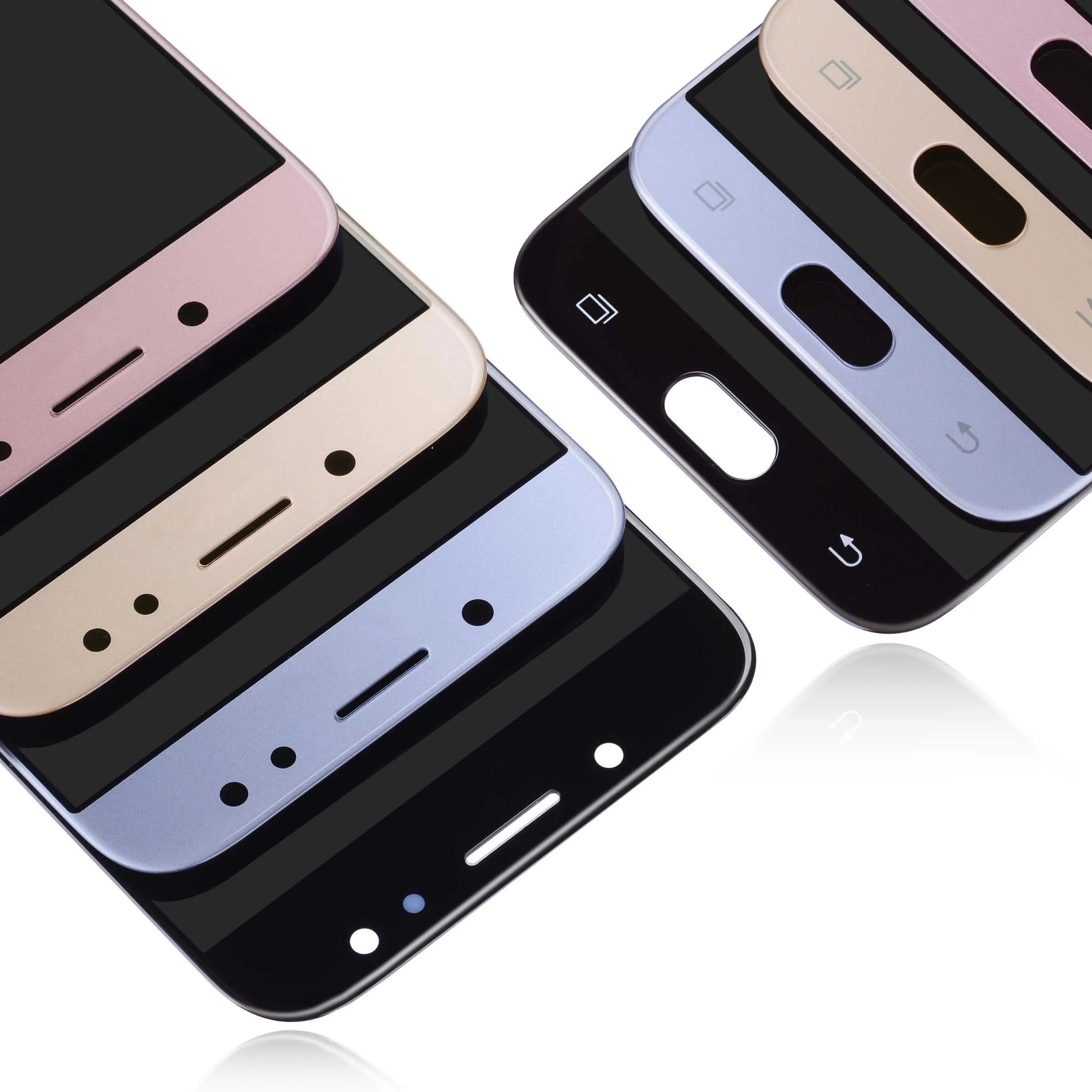 Замена модуля на замене экран lcd для samsung Galaxy J7pro 2017 дигитайзер с рамкой J7 Pro J730| |