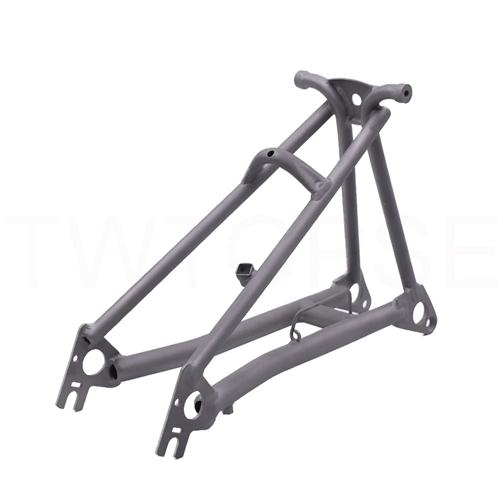 TWTOPSE, титановая Велосипедная вилка для Brompton, складная велосипедная передняя вилка, задняя Треугольная рама 1& 1/", легкая 16", размер, часть