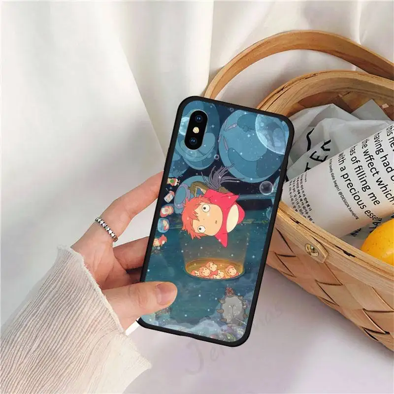 

Japan anime Goldfish on the Cliff Phone Case for iPhone 11 12 pro XS MAX 8 7 6 6S Plus X 5S SE 2020 XR