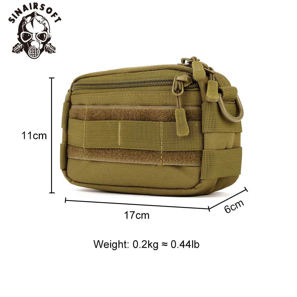 Тактический комплект из 3 сумок Molle расширенная уличная спортивная камуфляжная