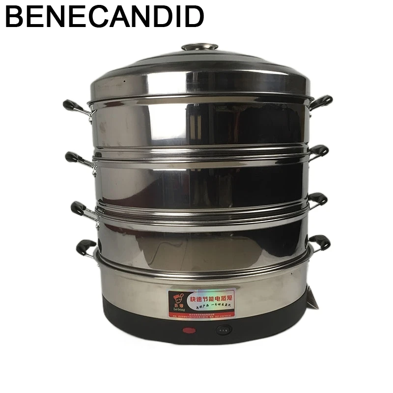 

Электронная Пароварка Cottura Vapore Vaporera, автоматический контейнер для вок, подогреватель для буфета, оборудование для ресторана, мультиварка, э...