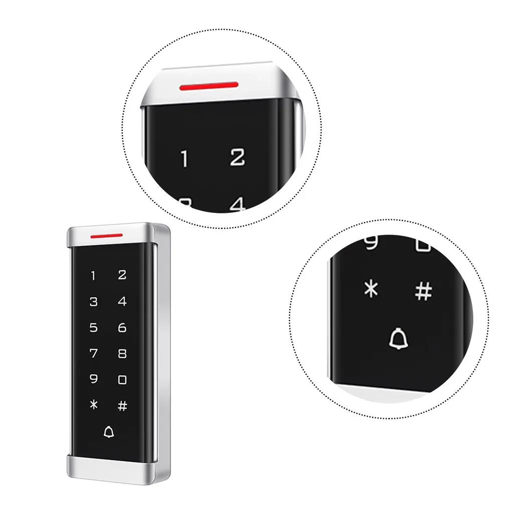 

T6 Non-waterproof Touch Metal Access Control Standalone Machine Biometric Electronic Door Lock Access Control Machine