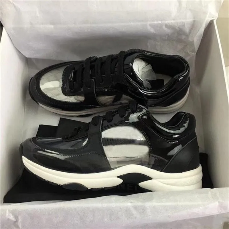 

Female designer sports shoes female casual color matching clear shoes Flats Lace-Up Sneakers men's shoes brand women's shoes