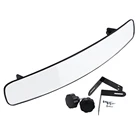 Зеркало для гольф-мобиля, Универсальные складные боковые зеркала, зеркало заднего вида, очень широкие зеркала для гольф-мобиля, подходит для клубного автомобиля, Ezgo, ДЛЯ Yamahas