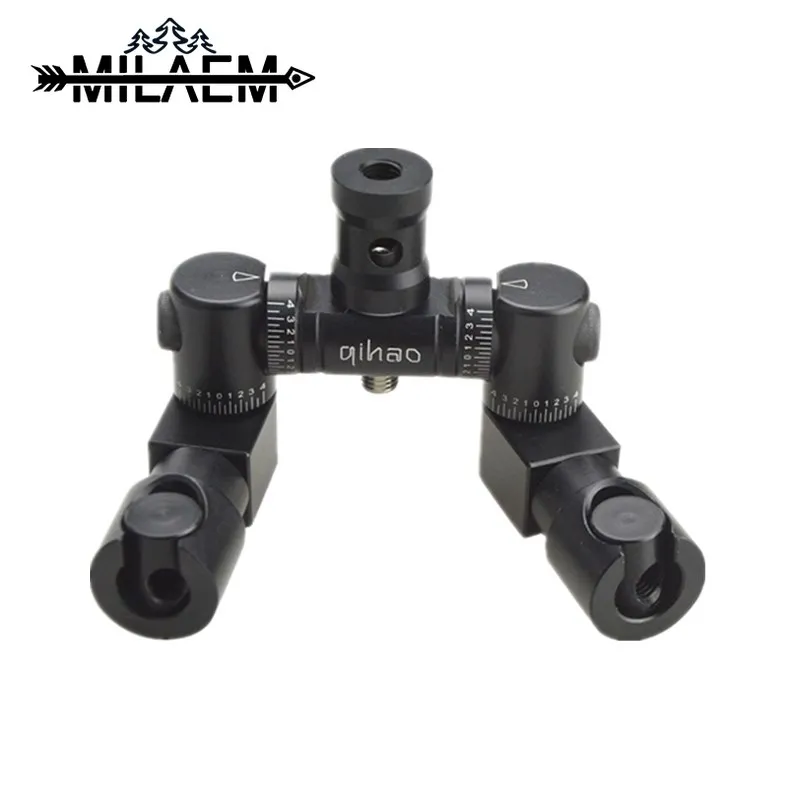 Двусторонний V-образный амортизирующий соединитель для лука из алюминиевого