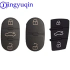 Панель для ключей jingyuqin для Audi 23, Сменный Чехол для дистанционного ключа, чехол ремонтные колодки для Audi A3, A4, A5, A6, A8, Q5, Q7, TT