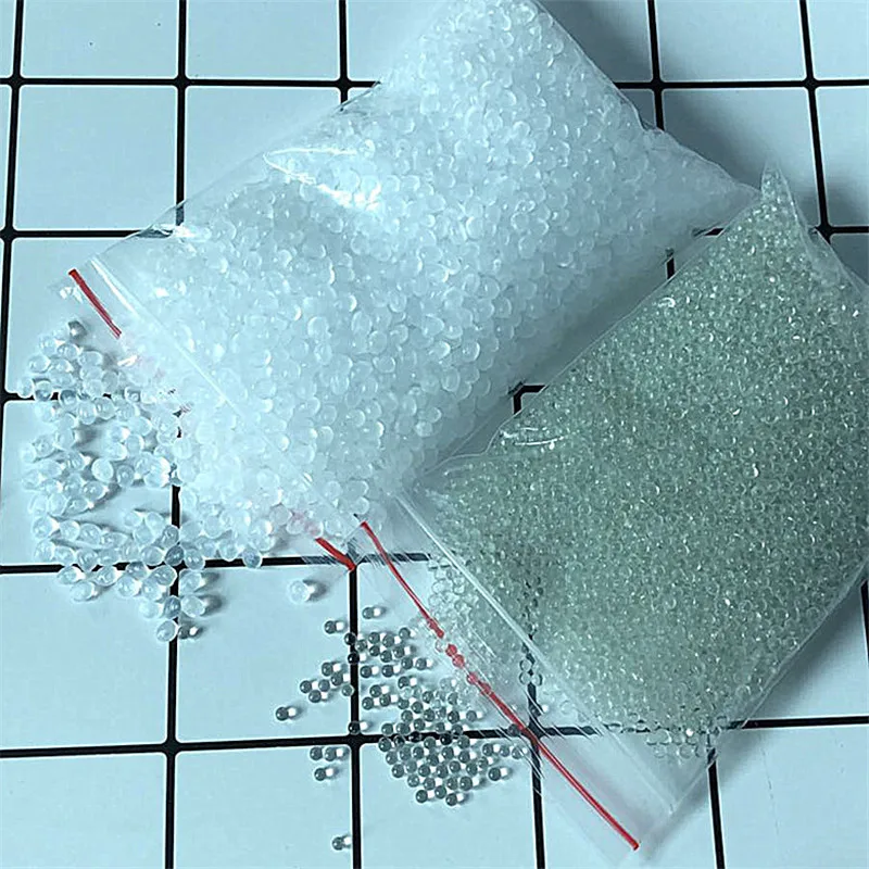 100 г/пакет имитация риса бусины рыбья чаша клейкие аксессуары полимерная глина