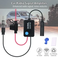 universal 12v auto car radio fm antenna signal amp amplifier booster for marine car vehicle boat auto fm amplifier 88 108mhz