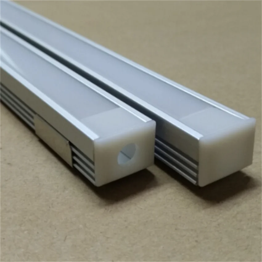 2m/pcs Free Shipping LED aluminum channels PROFIEL Slim Line mounting aluminum led strip light profile cover for led bar light