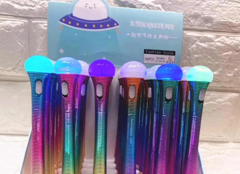 Dazzle led Лазерная световая гелевая ручка Милая мультяшная нейтральная
