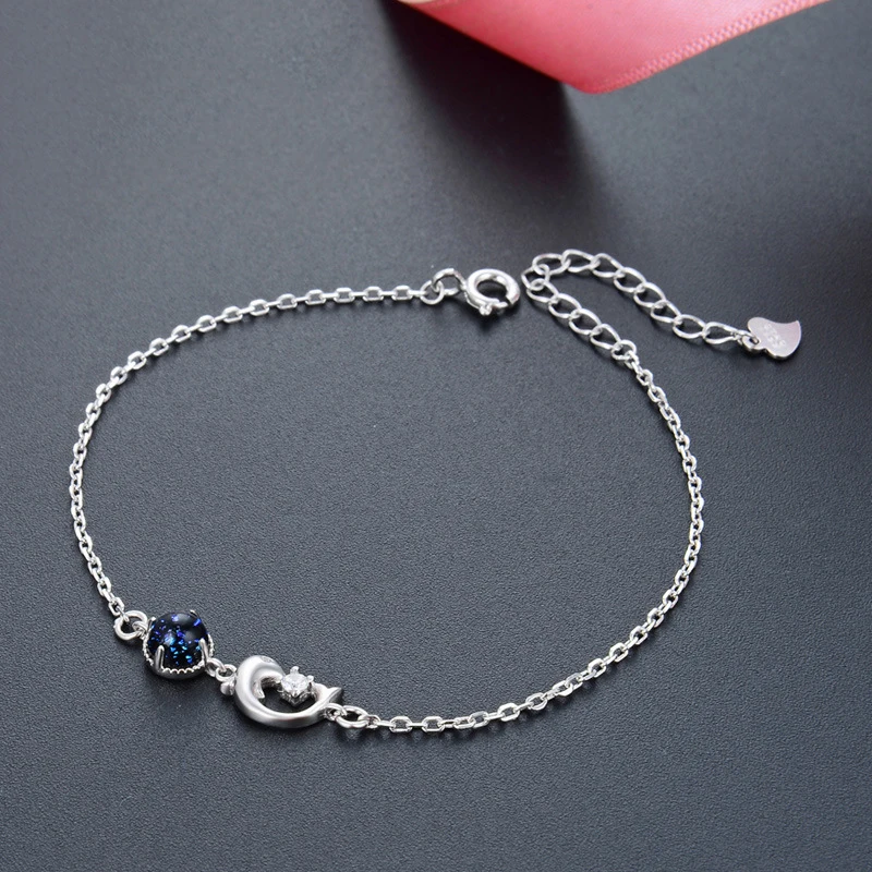 

Fashion Bracelet For Women Genuine 925 Sterling Silver Bracelet Jewelry Accessories Anniversary Gift For Lady Party Decoration