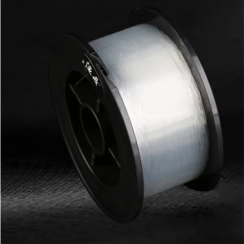 Фторуглеродная рыболовная леска плетеная многонитевая из флорокарбона шелковая