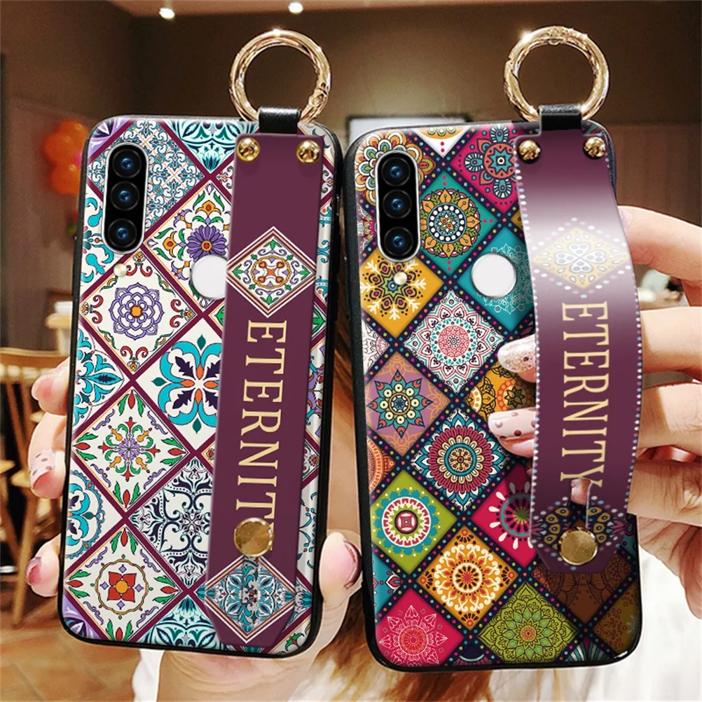 Силиконовый чехол с ремешком на запястье для Huawei Mate 20 30 10 P20 P30 Lite Pro 2019 P9 P10 P8 2017 P