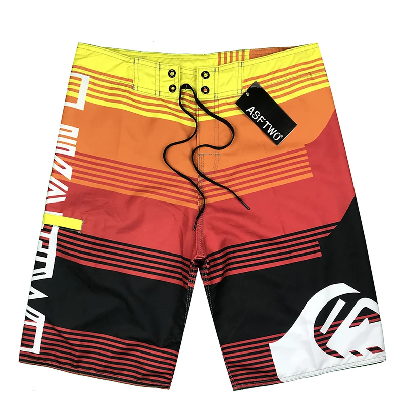 Swimming Beach Shorts Men Swimwear Quick Dry Swimsuit bermuda Swim Trunks Beachwear Bathing Surf Summer Running Pocket Bottoms
