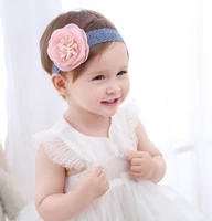 baby headbands toddler headwraps baby flower turban hats babes caps elastic hair accessories 2021 new