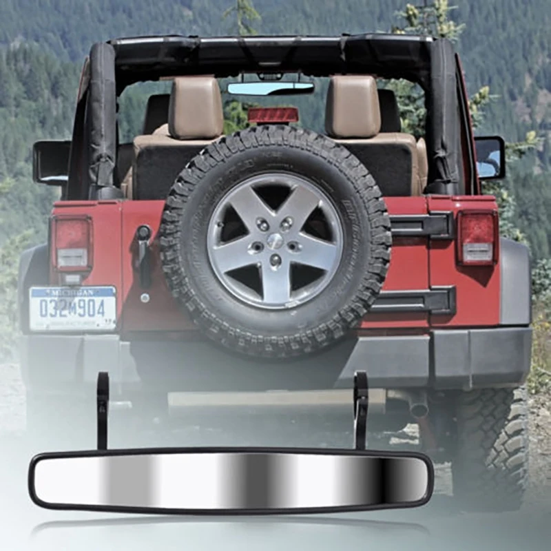 

Universal 2 inch RearView Mirror Wide-Angle Mirror for CAN-AM BRP UTV ATV MAVERICK X3 Marine Boat