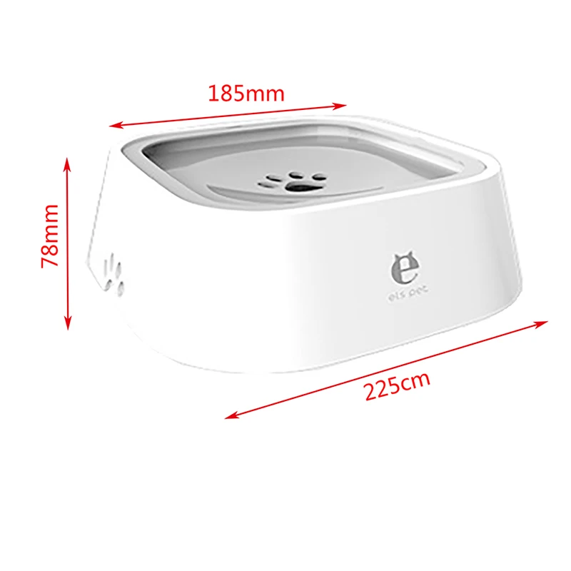 

1.5L Dog Water Bowl Machine Carried Floating Bowl Cat Water Bowl Slow Water Feeder Dispenser Anti-Overflow Pet Ship In 24 Hours