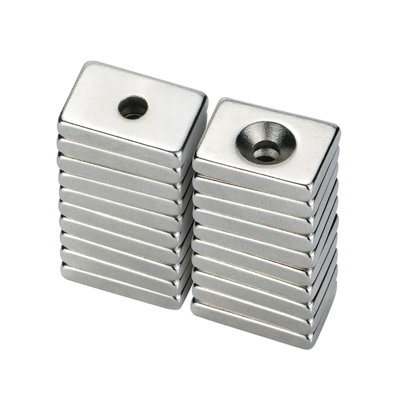 

5 10 20Pcs 8x3 10x3 12x3 Hole 3mm N35 NdFeB Countersunk Round Hole Magnet Super Powerful Strong Permanent Magnetic imane Disc